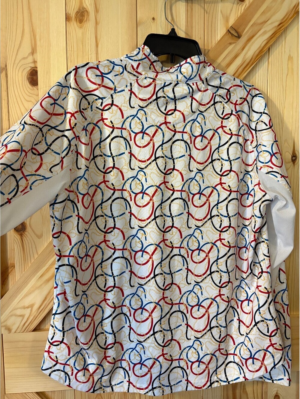 Pebble Beach XXL Dry-Luxe Performance Long Sleeve Zip-Up Shirt - Picture 4 of 9
